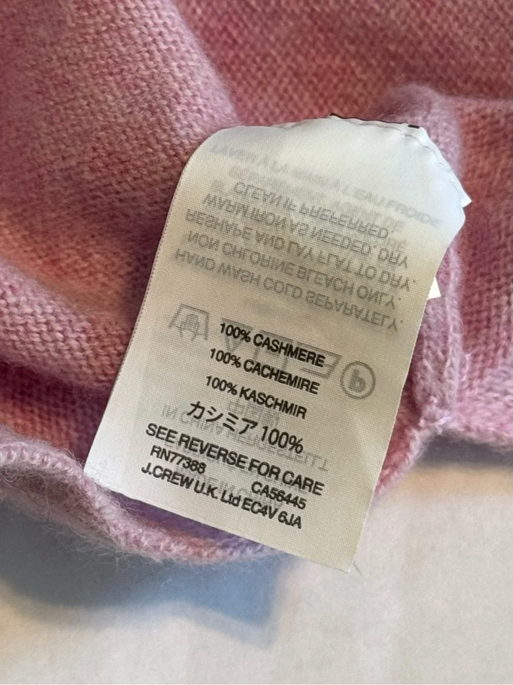 J. Crew Lightweight Crewneck Sweater in Dusty Rose